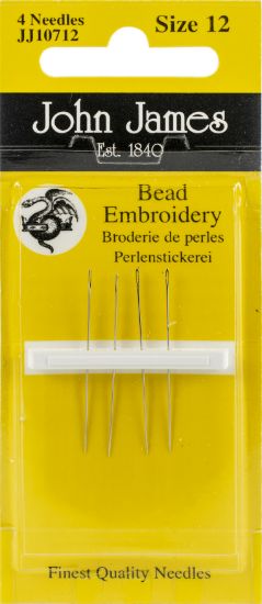 Picture of John James Embroidery Hand Needles Size 12 Short 4/Pkg
