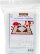 Picture of June Tailor Quilt As You Go Inspirational Mug Mats Kit Dog Days 8.5"X10.5"