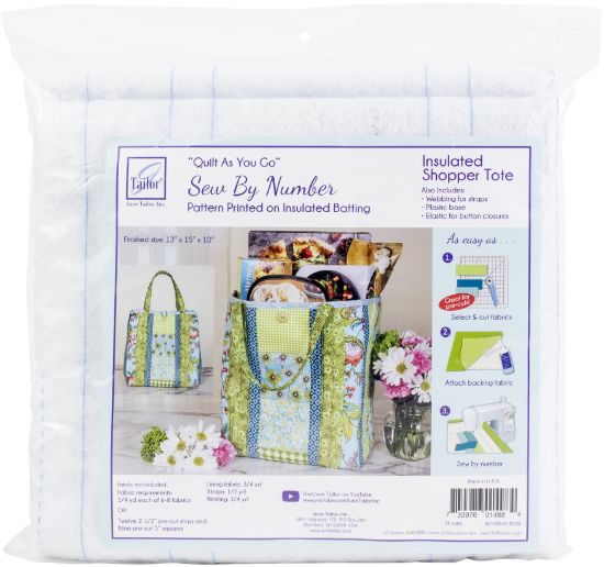 Picture of June Tailor Quilt As You Go Insulated Shopper's Tote Kit