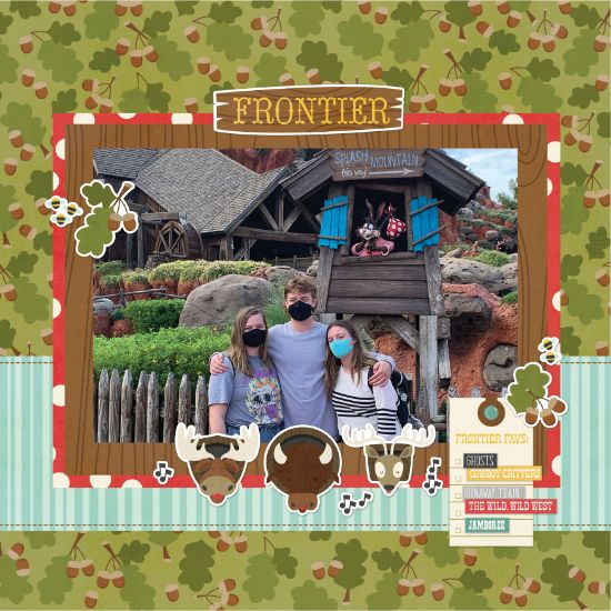 Picture of Simple Stories Collection Kit 12"X12"-Say Cheese Frontier At The Park