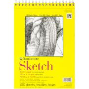 Picture of Strathmore Sketch Spiral Paper Pad 9"X12" 100 Sheets