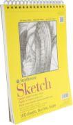 Picture of Strathmore Sketch Spiral Paper Pad 9"X12" 100 Sheets