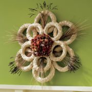 Picture of Straw Wreath 16"