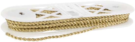 Picture of Simplicity Metallic 2-ply Twist Cord .2"X12yd Gold