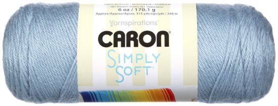 Picture of Simply Soft Solids Yarn Light Country Blue