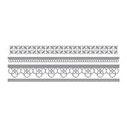 Picture of Spellbinders Etched Dies-Create A Slimline Border-Inspired Basics