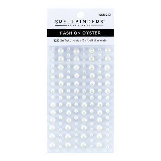 Picture of Spellbinders Fashion Essentials Pearl Dots-Oyster