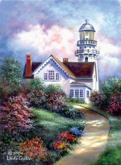 Picture of Acrylic Paint Your Own Masterpiece Kit 11"X14" Cape Elizabeth