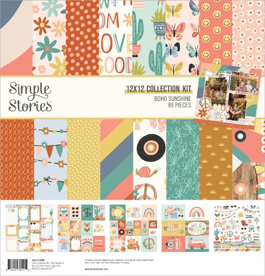 Picture of Simple Stories Collection Kit 12"X12"-Boho Sunshine