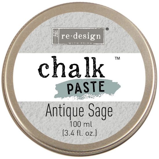Picture of Prima Re-Design Chalk Paste 100ml Antique Sage
