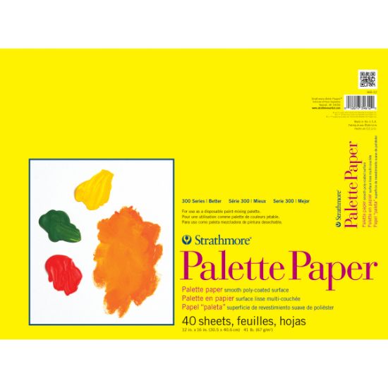 Picture of Strathmore Palette Paper Pad 12"X16" 40 Sheets