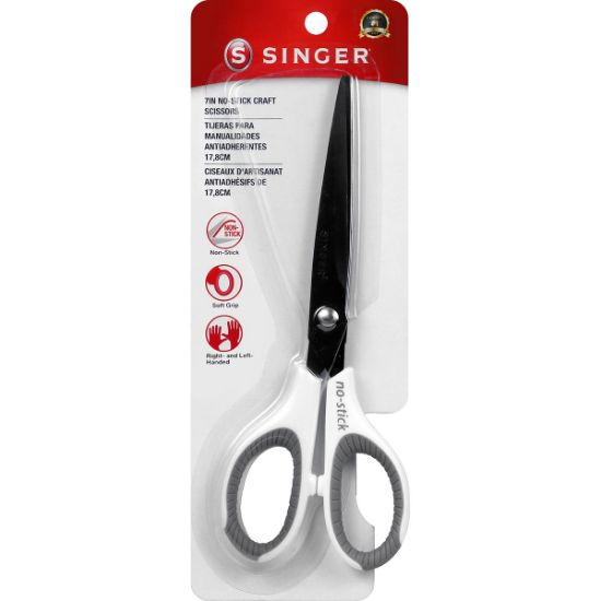Picture of Singer Non-Stick Craft Scissors 7"