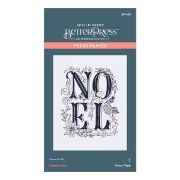 Picture of Spellbinders BetterPress Letterpress System Press Plate-Festive Noel