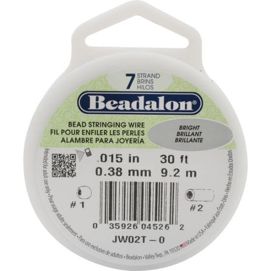 Picture of Stringing Wire 7-Strand .015"X30' Bright