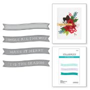 Picture of Spellbinders Etched Dies From The Make It Merry Collection-Make It Merry Sentiments