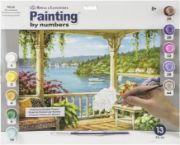Picture of Paint By Number Kit 15.375"X11.25" Silver Lake Veranda