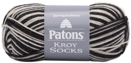 Picture of Patons Kroy Socks Yarn Zebra Stripes