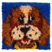 Picture of Wonderart Latch Hook Kit 8"X8" Puppy