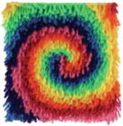 Picture of Wonderart Latch Hook Kit 8"X8" Twirl