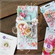 Picture of Prima Marketing Mulberry Paper Flowers-Butterfly Dance/Miel