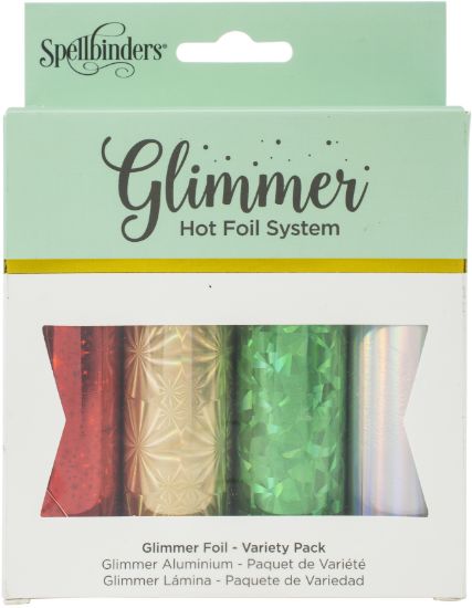 Picture of Spellbinders Glimmer Foil Variety Pack 4/Pkg Holiday