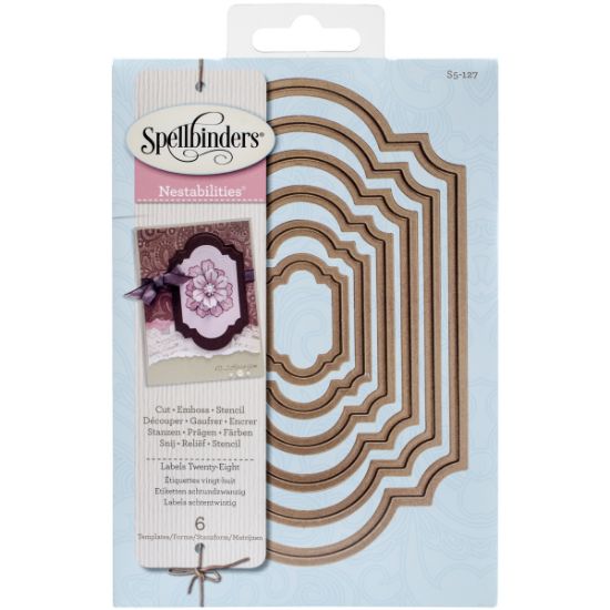 Picture of Spellbinders Nestabilities Dies Labels 28