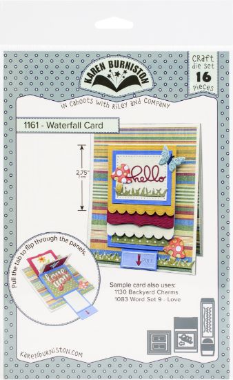 Picture of Karen Burniston Dies Waterfall Card