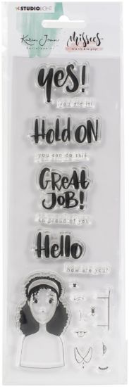 Picture of Studio Light Karin Joan Missees Clear Stamps NR. 08, Text