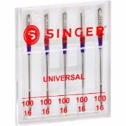 Picture of SINGER Universal Regular Point Machine Needles 5/Pkg-Size 16/100