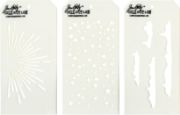 Picture of Tim Holtz Mini Layered Stencil Set 3/Pkg Set #38