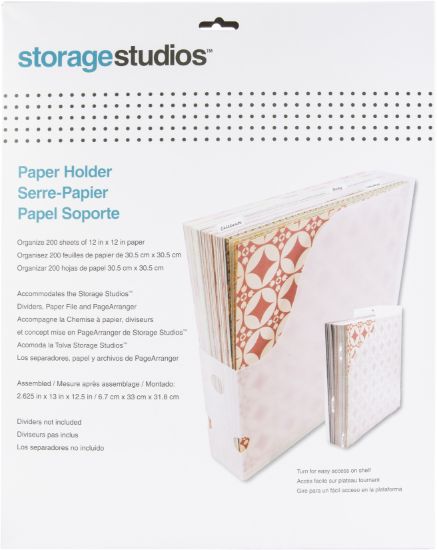 Picture of Storage Studios Paper Holder 12.5"X13"X2.625"