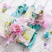 Picture of Prima Marketing Paper Flowers 9/Pkg-Postcards From Paradise - April Showers