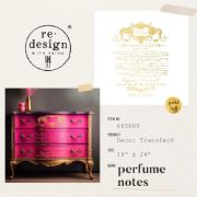 Picture of Prima Marketing Re-Design Gold Foil Kacha Decor Transfers-Perfume Notes