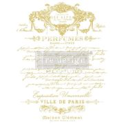 Picture of Prima Marketing Re-Design Gold Foil Kacha Decor Transfers-Perfume Notes