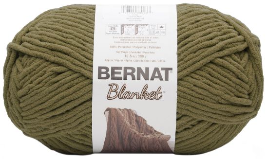 Picture of Bernat Blanket Big Ball Yarn Olive