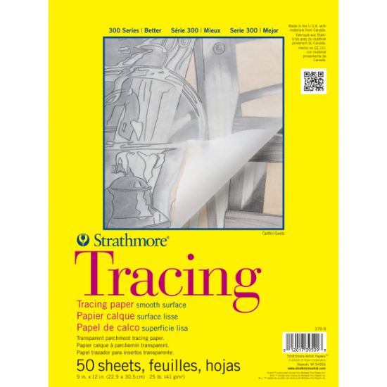 Picture of Strathmore Tracing Paper Pad 9"X12" 50 Sheets