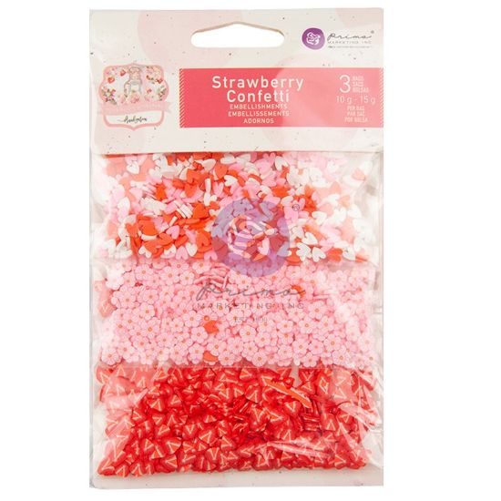 Picture of Strawberry Milkshake Shakers-Strawberry Confetti