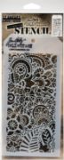 Picture of Tim Holtz Layered Stencil 4.125"X8.5" Doodle Art 2 -Layered
