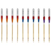 Picture of Titanium Universal Regular Point Machine Needles Sizes 11/80 (4), 14/90 (4) & 16/100 (2)