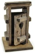 Picture of Touch Of Nature Miniature 3.5" Garden Wood Outhouse