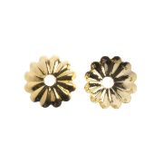 Picture of John Bead Bead Cap 6mm 72/Pkg-Gold