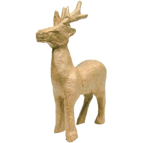 Picture of Paper-Mache Figurine 4.5" Reindeer