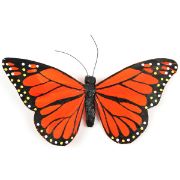 Picture of Butterfly W/Wire 6" Orange Monarch