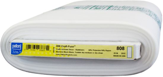 Picture of Pellon Craft-Fuse Iron-On Stabilizer White 20"X10yd