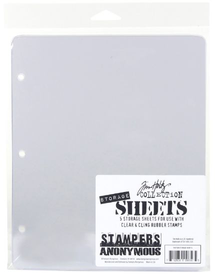 Picture of Tim Holtz Storage Sheets 5/Pkg  
