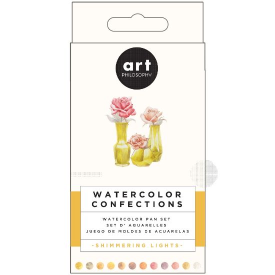 Picture of Prima Marketing Watercolor Confections Watercolor Pans 12/Pk Shimmering Lights