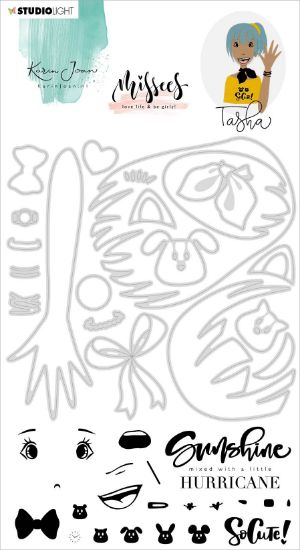 Picture of Studio Light Karin Joan Missees Stamp & Cutting Die NR. 04, Tasha