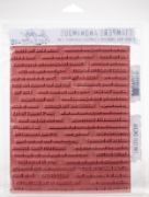 Picture of Tim Holtz Cling Stamps 7"X8.5" Tiny Text