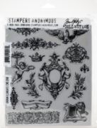Picture of Tim Holtz Cling Stamps 7"X8.5" Urban Elements