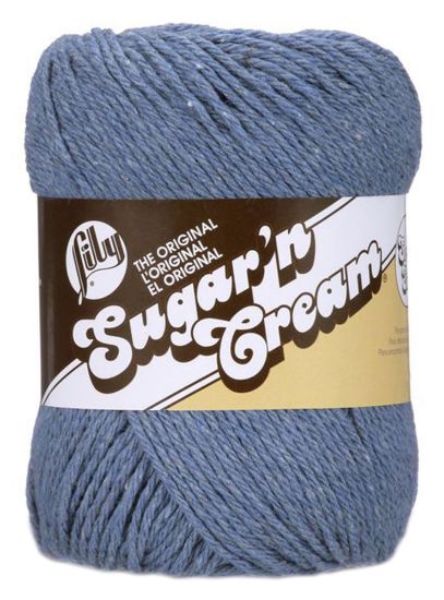 Picture of Sugar'n Cream Yarn - Solids Super Size Blue Jeans